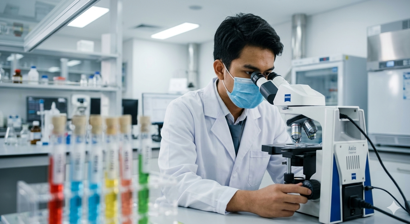 Praktek Lab Medik SMKN 5