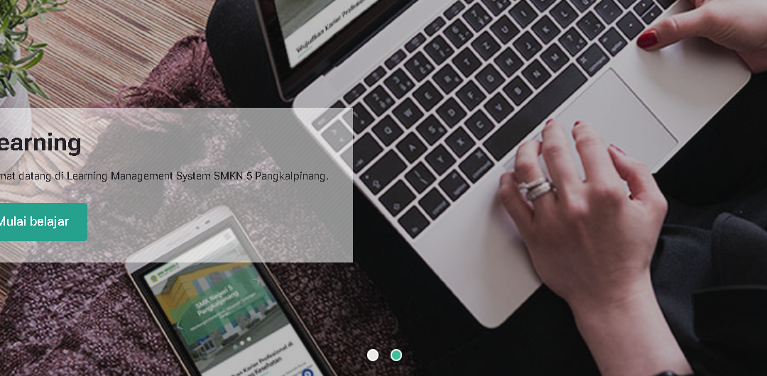 Revolusi Belajar Digital: Portal E-Learning (LMS) SMKN 5 Pangkalpinang Resmi Beroperasi